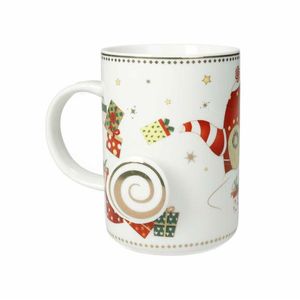 Cana, Elfomagia Lollipop Gold, Brandani, 8x11 cm, portelan New Bone China imagine