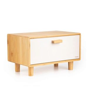 Cutie pentru paine Bambou, Homla, 35x23 cm, bambus, natur/crem imagine