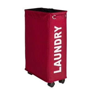 Cos de rufe, Wenko, Corno, 43 L, 18.5 x 60 x 40 cm, poliester/polipropilena, rosu imagine