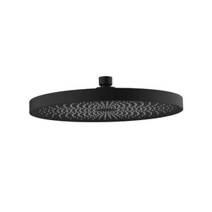 Cap de dus Softwater, Wenko, 26 cm, ABS, negru imagine