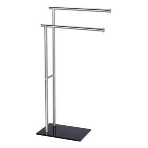 Suport pentru prosoape, Wenko, Lima, 41 x 79 x 20 cm, inox imagine