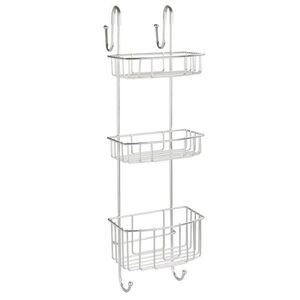 Etajera pentru dus, Wenko, Caddy, 3 rafturi, 22.5 x 22 x 70 cm, inox imagine