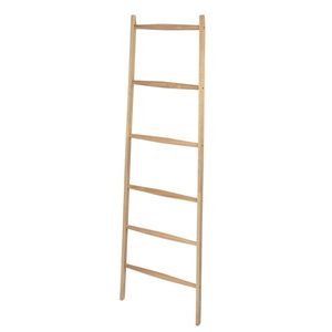 Suport pentru prosoape, Wenko, Acina Ladder, 55 x 21 x 170.5 cm, lemn, natur imagine