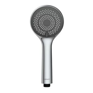 Para de dus, Wenko, Water Saving, Ø 9.5 cm, plastic, gri imagine