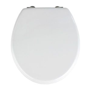 Capac de toaleta, Allstar, Corse, 37 x 41 cm, mdf, alb imagine