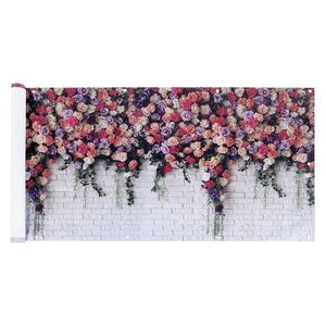 Folie paravan pentru balcon si gradina, Maximex, Roses, 500x85 cm, plastic, multicolor imagine