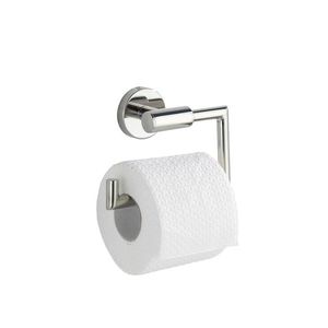 Suport pentru hartie igienica Bosio Shine, Wenko, 15x6.5x10.5 cm, inox, argintiu lucios imagine