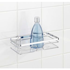 Polita pentru baie Premium, Wenko, 24x13.5x6.5 cm, inox, argintiu lucios imagine