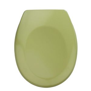 Capac de toaleta Bergamo, Wenko, 35x44.4 cm, duroplast/inox, verde imagine