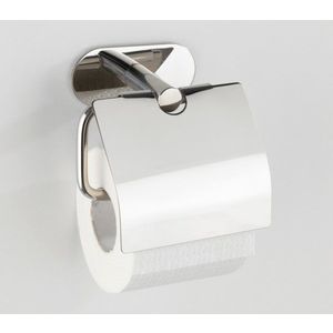 Suport pentru hartie igienica Orea, Wenko, 14x7x12.5 cm, inox, argintiu lucios imagine