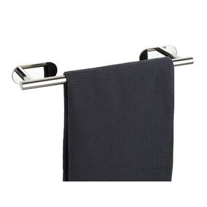 Suport pentru prosoape Orea, Wenko, 40x7x4.5 cm, inox, argintiu lucios imagine