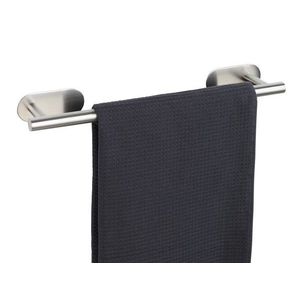 Suport pentru prosoape Orea, Wenko, 40x7x4.5 cm, inox, argintiu mat imagine