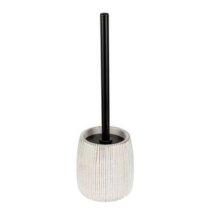 Perie pentru toaleta cu suport Pascoli, Wenko, 12x38 cm, ceramica/inox, multicolor imagine