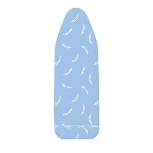 Husa pentru masa de calcat Air Comfort, Wenko, 140x48 cm, bumbac, albastru/alb imagine