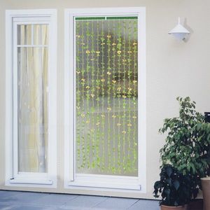Perdea decorativa pentru usa Sunflowers, Maximex, 90x1x190 cm, poliester/polipropilena, multicolor imagine