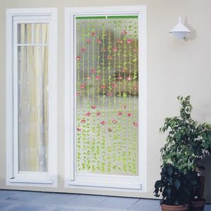 Perdea decorativa pentru usa Roses, Maximex, 90x1x190 cm, poliester/polipropilena, multicolor imagine