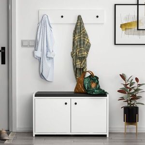 Pantofar, Inarch, Zen, 80x45x35 cm, PAL, Alb imagine