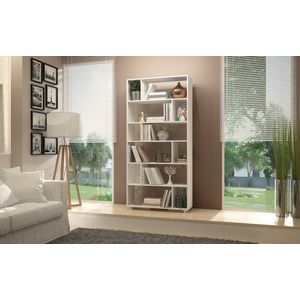 Biblioteca Form, Decorotika, 90x25.4x188.6 cm, alb imagine