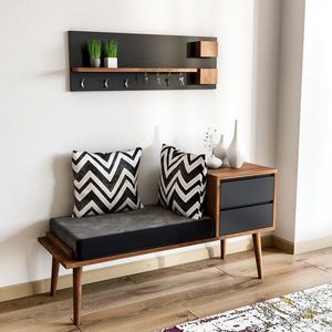 Cuier Hamra, Kalune Design, maro/antracit/gri imagine