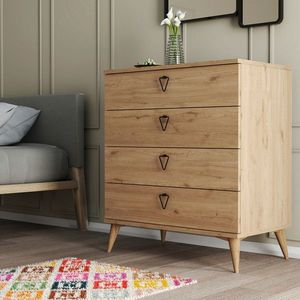 Dulap, Arcadia, Versa-Ce 3612, 80x90 cm, PAL, Stejar imagine