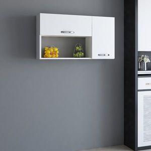 Cabinet Akasya, Arnetti, 90 x 24.8 x 52 cm, alb imagine