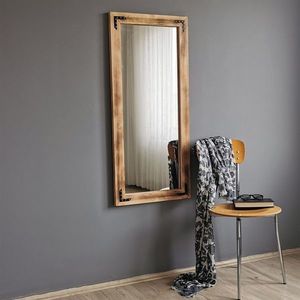 Oglinda decorativa 50110ES, Neostill, 50 x 110 cm, walnut imagine