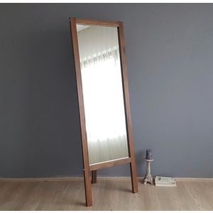 Oglinda de podea Cheval A43, Neostill, 55 x 3.2 x 170 cm, lemn masiv, walnut imagine