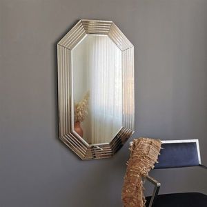 Oglinda decorativa A312D, Neostill, 60 x 100 cm, bronz imagine