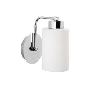 Aplica de perete Balcova N-340, Noor, 19 x 19 cm, 1 x E27, 100W, argintiu imagine
