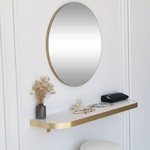 Oglinda decorativa, Neostill, Gold 60, PAL, Auriu imagine