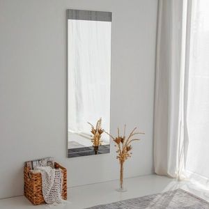 Oglinda decorativa, Neostill, A350, 40x120x2 cm, PAL, Alb imagine