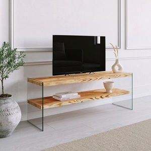 Comoda TV, Neostill, Niagara 1004, 120x45x35 cm, Lemn, Stejar imagine