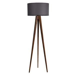 Lampadar, Luin, 8284-1, E27, 60 W, lemn/textil imagine