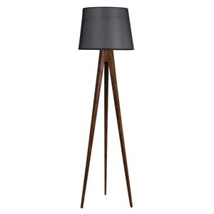 Lampadar, Luin, 8284-4, E27, 60 W, lemn/textil imagine