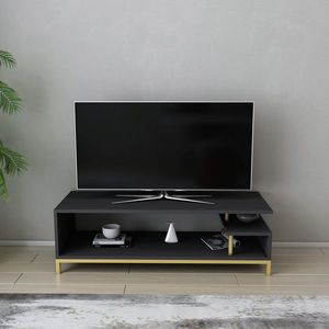 Comoda TV, Retricy, Reilly, PAL, Aur/Antracit imagine