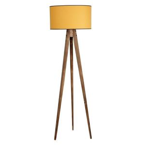 Lampadar, Luin, 8285-3, E27, 60 W, lemn/textil imagine