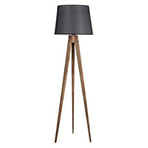 Lampadar, Luin, 8285-5, E27, 60 W, lemn/textil imagine