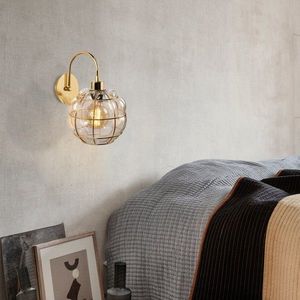 Lampa de perete, Sheen, Safderun - 402-A, E27, 100 W, metal/sticla imagine