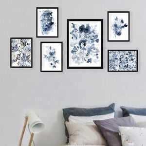Set 6 tablouri decorative, SET_059, Lulu, 24x29 cm/24x44 cm, plastic imagine