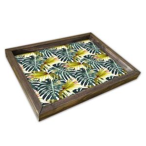Tava pentru servire, AT-043, 30x40 cm, MDF , Multicolor imagine