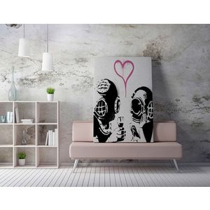 Tablou decorativ, WY13 (70 x 100), 50% bumbac / 50% poliester, Canvas imprimat, Multicolor imagine