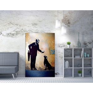 Tablou decorativ, WY59 (70 x 100), 50% bumbac / 50% poliester, Canvas imprimat, Multicolor imagine
