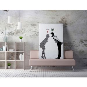 Tablou decorativ, WY60 (70 x 100), 50% bumbac / 50% poliester, Canvas imprimat, Multicolor imagine