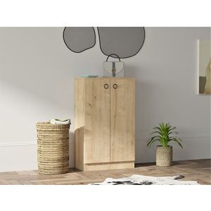 Pantofar Defne, Puqa Design, 60x31.6x100 cm, natural imagine