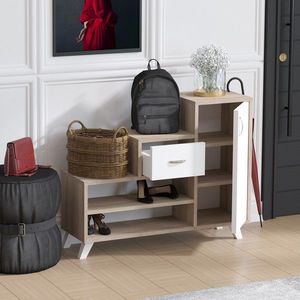 Pantofar Retro, Elegance, 90x33x77 cm, bej imagine