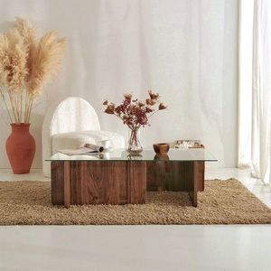 Masuta de cafea Escape, Neostill, 105x65x30 cm, maro imagine