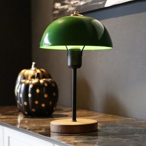 Lampa de masa, AYD-2796, Insignio, 23 x 12 x 38 cm, 1 x E27, 60W, verde imagine
