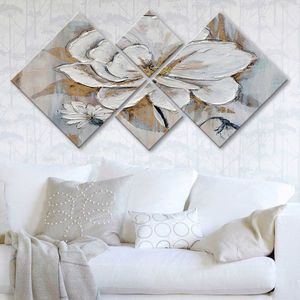 Set 4 tablouri decorative, 4MDF1224363400, MDF, Imprimat UV, Multicolor imagine