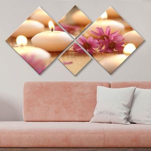 Set 4 tablouri decorative, 4MDF125276414, MDF, Imprimat UV, Multicolor imagine