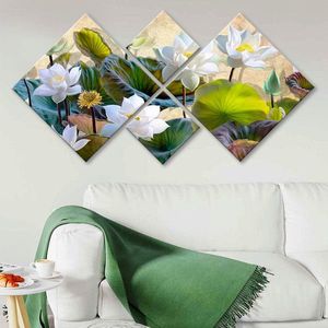 Set 4 tablouri decorative, 4MDF1482690995, MDF, Imprimat UV, Multicolor imagine